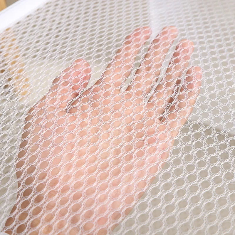Foldable Mesh Laundry Hamper – Breathable, Portable & Space-Saving Basket