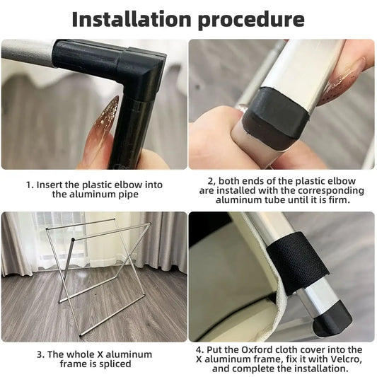 Collapsible 3-Section Laundry Hamper with Handles – Large Capacity, Foldable, Durable & Eco-Friendly Laundry Sorter for Home, Dorm & College