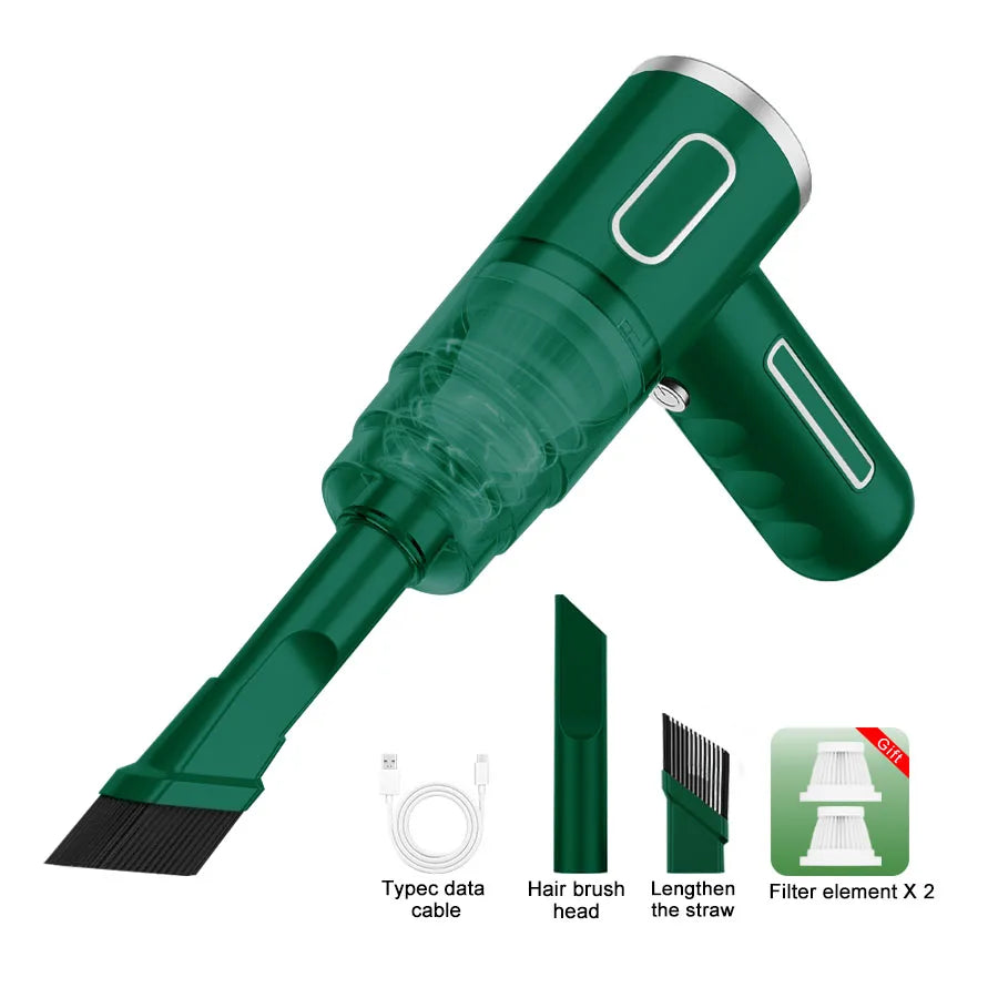 Portable Wireless Vacuum Cleaner – Powerful Cordless Home Appliance for Sofa, Carpet & Floor Cleaning