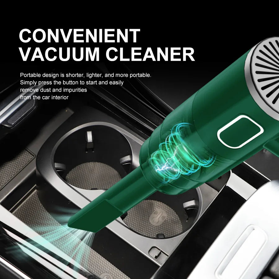 Portable Wireless Vacuum Cleaner – Powerful Cordless Home Appliance for Sofa, Carpet & Floor Cleaning