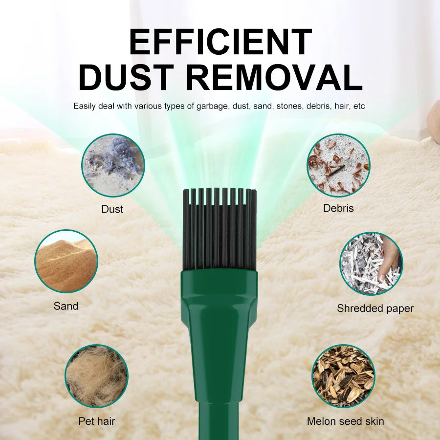 Portable Wireless Vacuum Cleaner – Powerful Cordless Home Appliance for Sofa, Carpet & Floor Cleaning