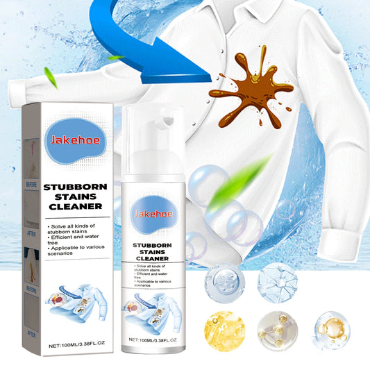 100ml Active Enzyme Laundry Stain Remover – Powerful Detergent for White Shirts, Coffee, Oil & Grease