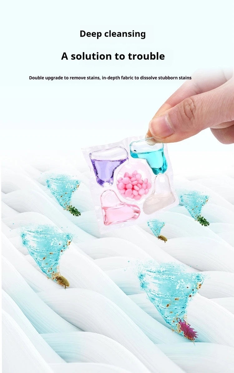 5-in-1 Laundry Beads – Deep Cleaning & Long-Lasting Fragrance Detergent (Family Size)