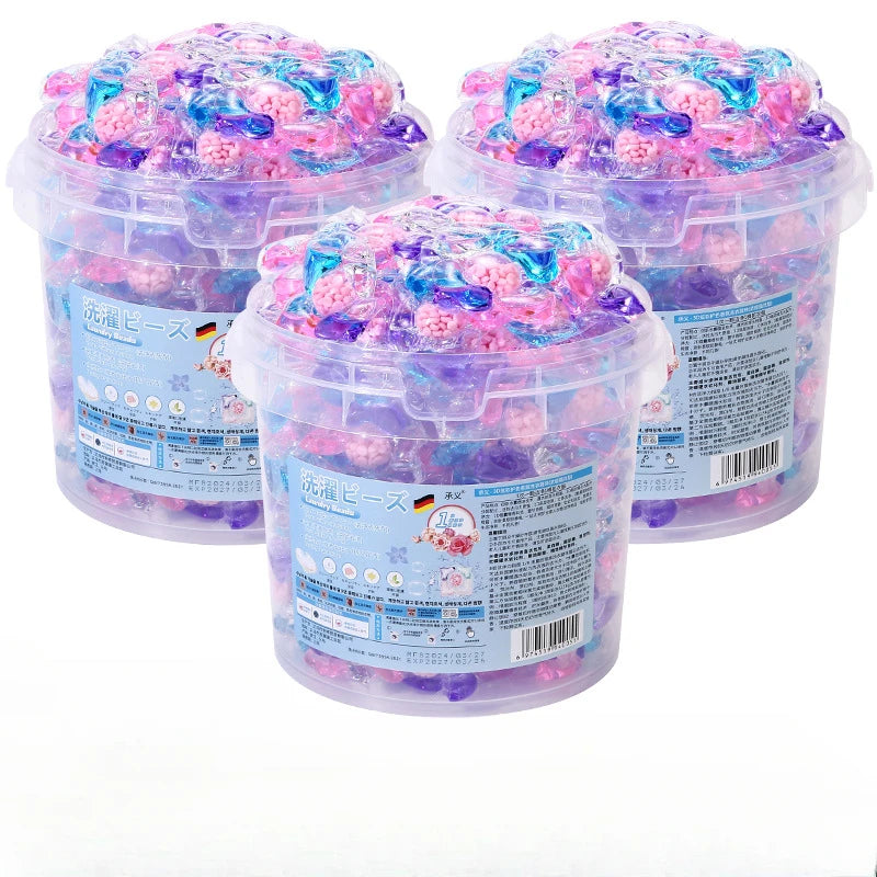 5-in-1 Laundry Beads – Deep Cleaning & Long-Lasting Fragrance Detergent (Family Size)