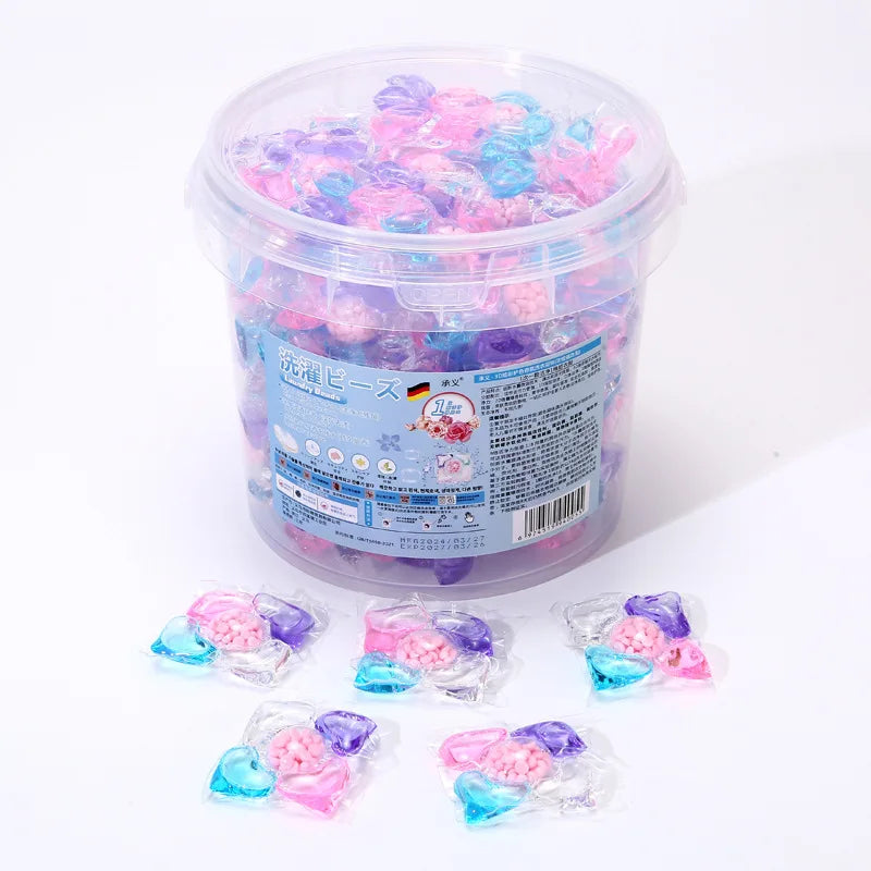 5-in-1 Laundry Beads – Deep Cleaning & Long-Lasting Fragrance Detergent (Family Size)