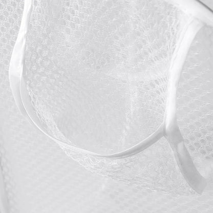 Foldable Mesh Laundry Hamper – Breathable, Portable & Space-Saving Basket