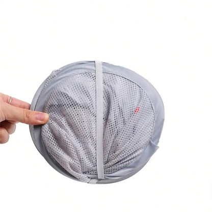 Foldable Mesh Laundry Hamper – Breathable, Portable & Space-Saving Basket