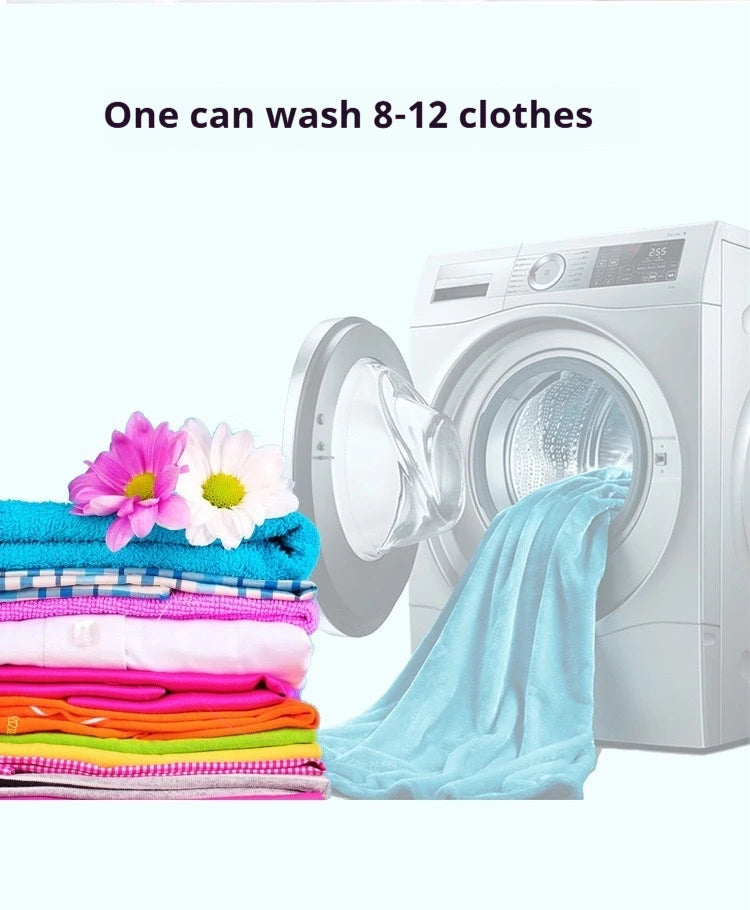 5-in-1 Laundry Beads – Deep Cleaning & Long-Lasting Fragrance Detergent (Family Size)