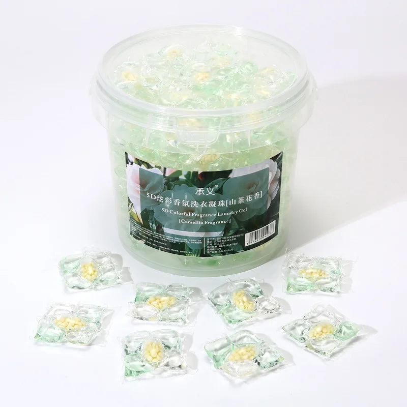 5-in-1 Laundry Beads – Deep Cleaning & Long-Lasting Fragrance Detergent (Family Size)