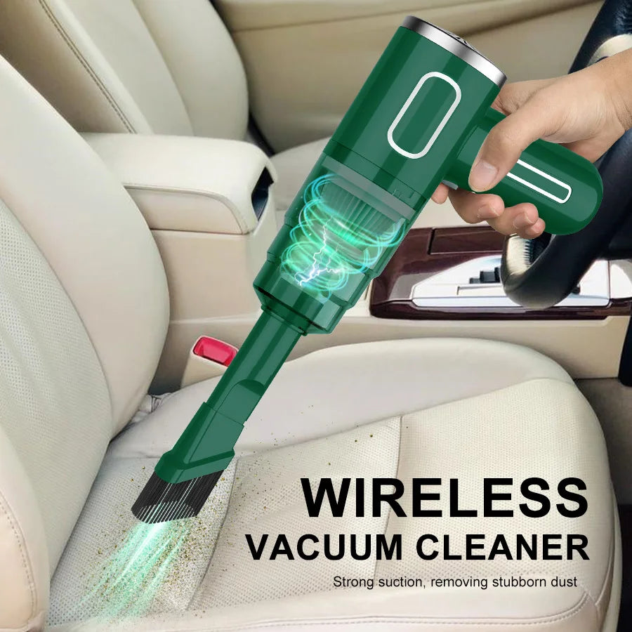 Portable Wireless Vacuum Cleaner – Powerful Cordless Home Appliance for Sofa, Carpet & Floor Cleaning