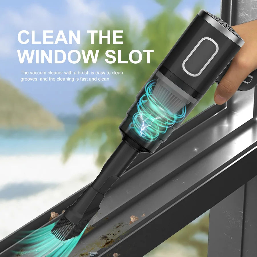 Portable Wireless Vacuum Cleaner – Powerful Cordless Home Appliance for Sofa, Carpet & Floor Cleaning